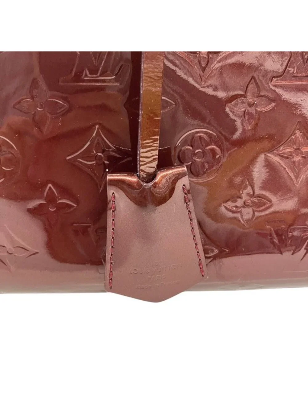 Louis Vuitton Amarante Avenue Handbag Patent